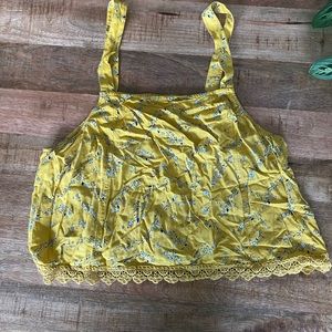 Floral tank top